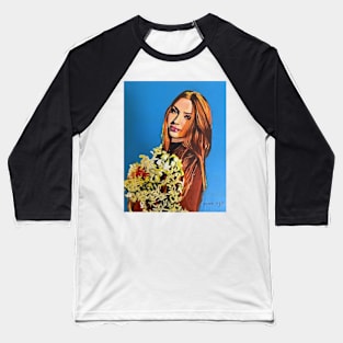 Portrait of Sommer Forte Baseball T-Shirt